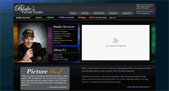 Desktop Screenshot of blakesportraitstudios.com