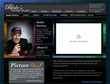 Tablet Screenshot of blakesportraitstudios.com
